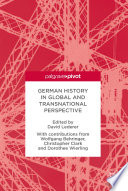 German history in global and transnational perspective /