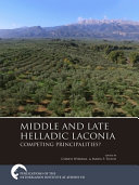 Middle and Late Helladic Laconia : competing principalities? /