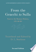 From the Gracchi to Sulla : sources for Roman history, 133-80 BC /