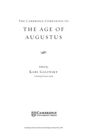 The Cambridge companion to the Age of Augustus /