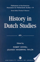 History in Dutch studies /