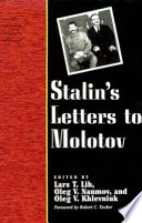 Stalin's letters to Molotov, 1925-1936 /
