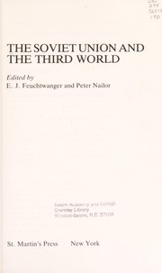 The Soviet Union and the Third World /