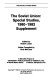 The Soviet Union, special studies, 1980-1982 supplement : [guide] /