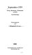 September 1939 : Krieg, Besatzung, Widerstand in Polen : acht Beiträge / herausgegeben von Christoph Klessmann.