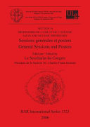 Préhistoire de l'Asie et de l'Océanie : section 16, sessions générales et posters / ́édité par Le Secrétariat du Congrès =  Asian and Oceanic prehistory : section 16, general sessions and posters / edited by le secrétariat du Congrès.