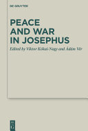 Peace and war in Josephus /