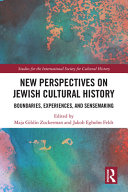 New perspectives on Jewish cultural history : boundaries, experiences, and sensemaking /