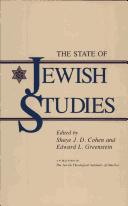 The State of Jewish studies /