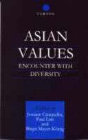 Asian values : an encounter with diversity /