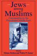 Jews among Muslims : communities in the precolonial Middle East /