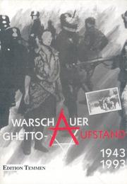 Gedenken an den Warschauer Ghetto-Aufstand, 1943-1993 /