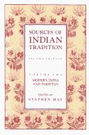 Sources of Indian tradition.