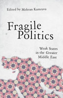 Fragile politics : weak states in the greater Middle East /