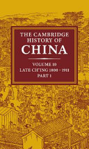 The Cambridge history of China /