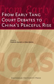 From early Tang court debates to China's peaceful rise /
