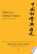 China in a global context : perspectives on and from China /