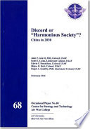 Discord or "harmonious society"? : China in 2030 /