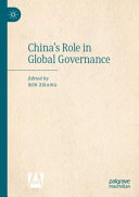 China's role in global governance /