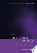 The occupation of Iraq.