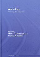 War in Iraq : planning and execution /
