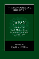 The new Cambridge history of Japan.