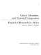 Values, identities, and national integration : empirical research in Africa /