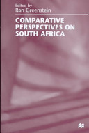 Comparative perspectives on South Africa /