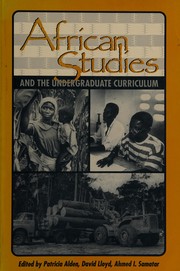 African studies and the undergraduate curriculum /