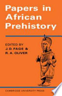 Papers in African prehistory /