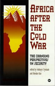 Africa after the Cold War : the changing perspectives on security /