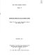 Population growth and socio-economic change ; papers from the second demography seminar, Port Moresby, 1970.