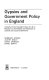 Gypsies and government policy in England : a study of the travellers' way of life in relation to the policies and practices of central and local government /