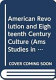 The American Revolution and eighteenth-century culture : essays from the 1976 Bicentennial Conference of the American Society for Eighteenth-Century Studies /