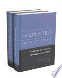 The Oxford encyclopedia of American cultural and intellectual history /