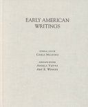 Early American writings /