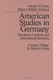 American studies in Germany : European contexts and intercultural relations /