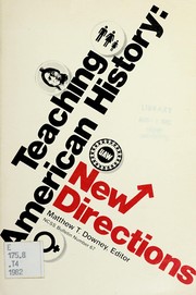 Teaching American history : new directions /