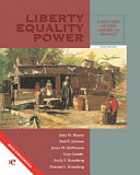 Liberty, equality, power : a history of the American people /