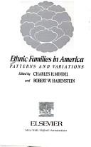 Ethnic families in America : patterns and variations /