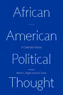 African American political thought : a collected history /