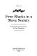 Free Blacks in a slave society /