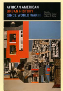 African American urban history since World War II /