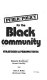 Public policy for the Black community : strategies and perspectives /