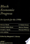 Black economic progress : an agenda for the 1990s : a statement /