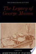 The Legacy of George Mason /