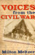 Voices from the Civil War : a documentary history of the great American conflict /