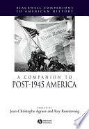 A companion to post-1945 America /