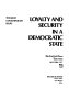 Loyalty and security in a democratic state /