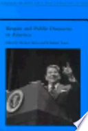 Reagan and public discourse in America /